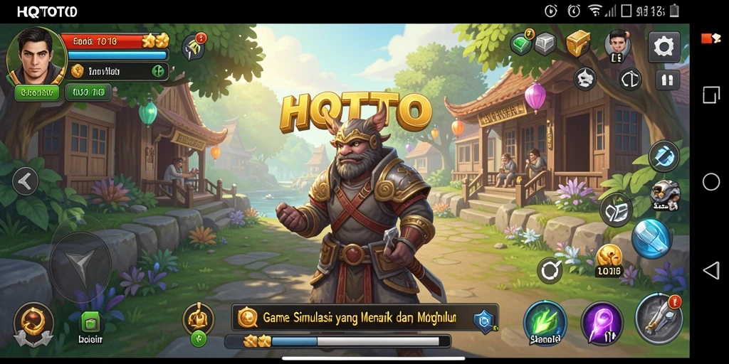 Screenshot tampilan menarik dari gameplay HQTOTO yang mendalam.