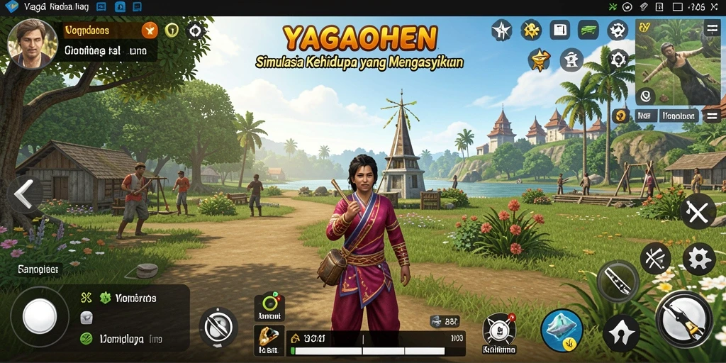 Tampilan gameplay YAGAOHEN yang memikat dan interaktif.